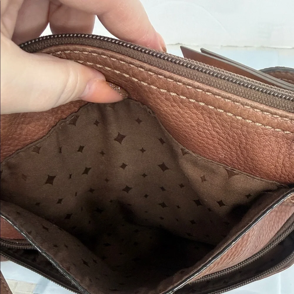 Fossil bag is a Morgan Traveler